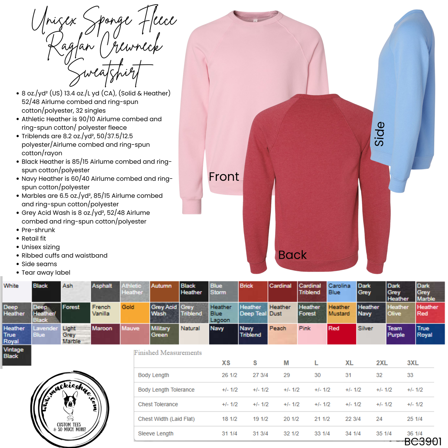 Mavs- Maize South Mavs Stripes with Logo Unisex Sponge Fleece Deep Heather Crewneck Sweatshirt