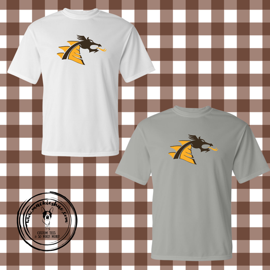 BP- Belle Plaine Dragon Logo Performance Dri-Fit Tee