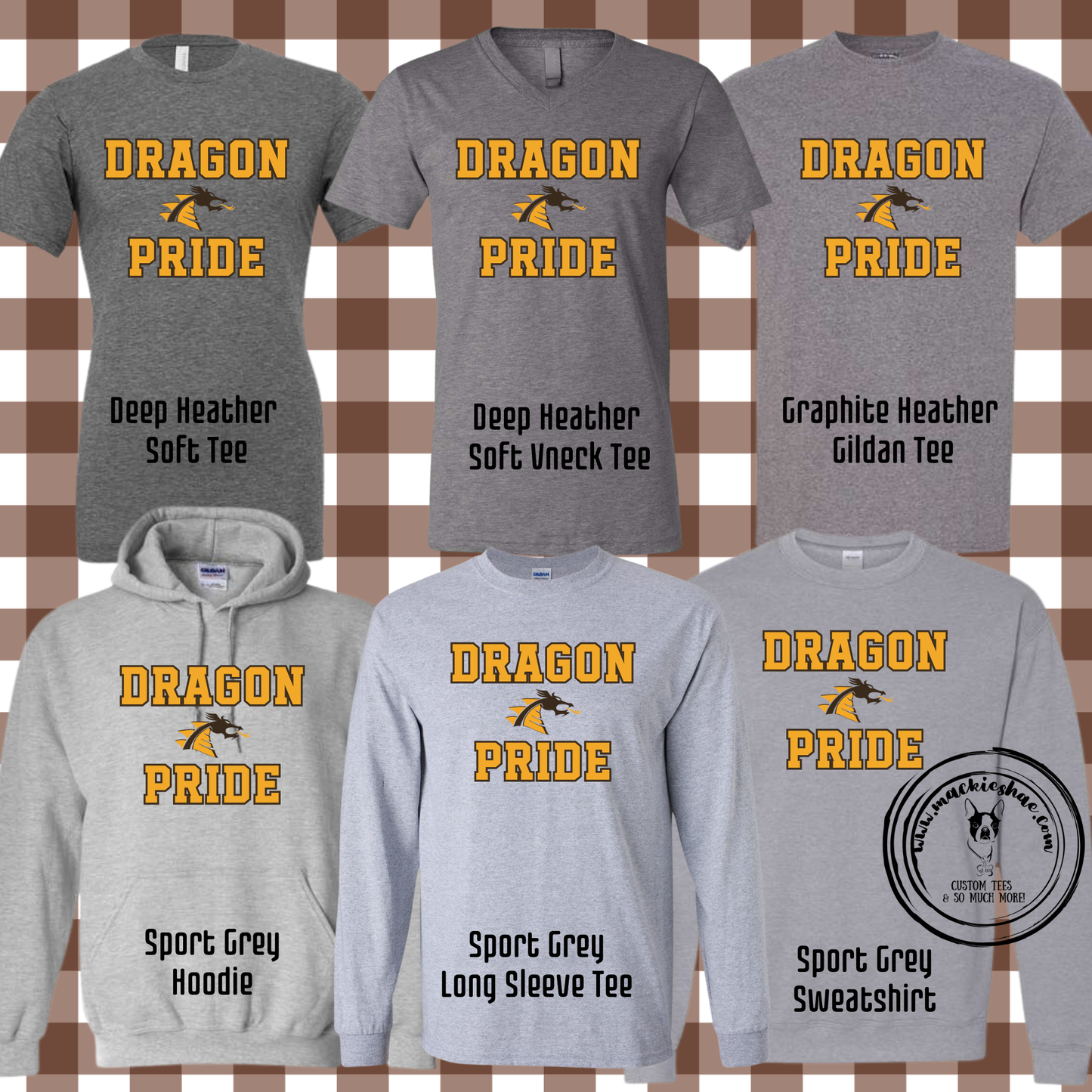 BP- Dragon Pride with Logo Grey Gear