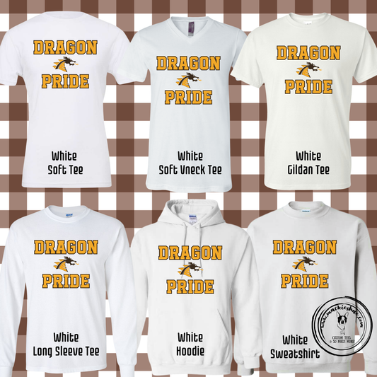 BP- Dragon Pride with Logo White Gear