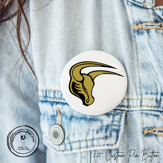 Mavs- Maverick Logo 2.25" Button