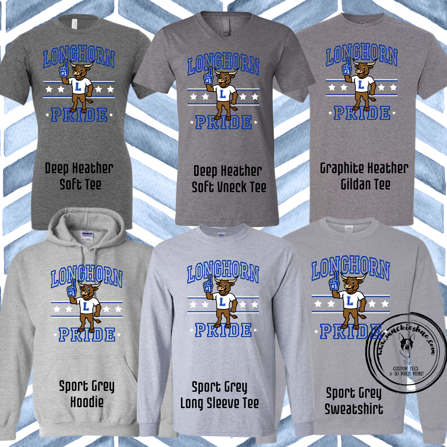 Chisholm Trail- Longhorn Pride with #1 Longhorn Grey Gear
