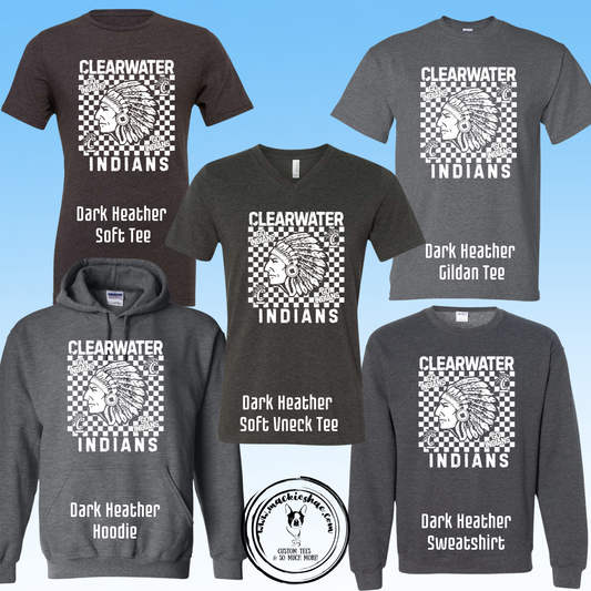 Clearwater- Clearwater Indians Checkered Grey Gear