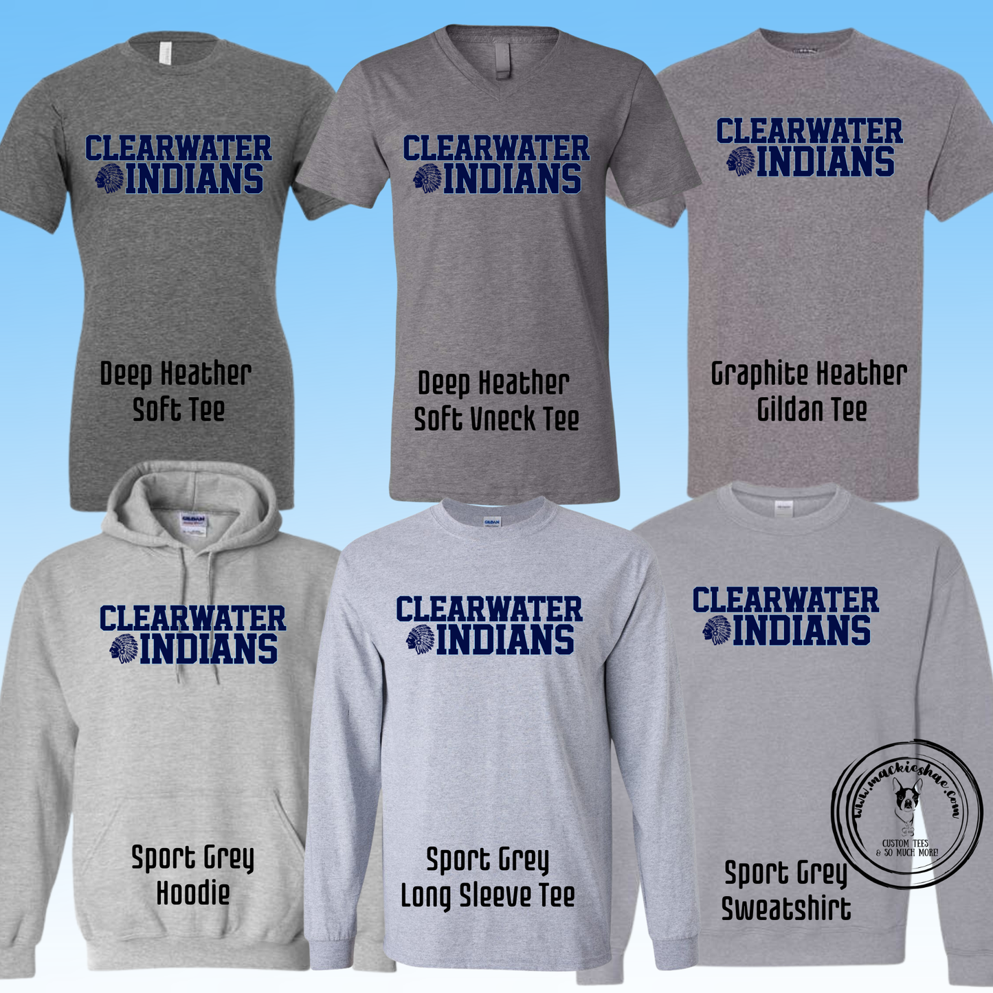 Clearwater- Clearwater Indians Grey Gear