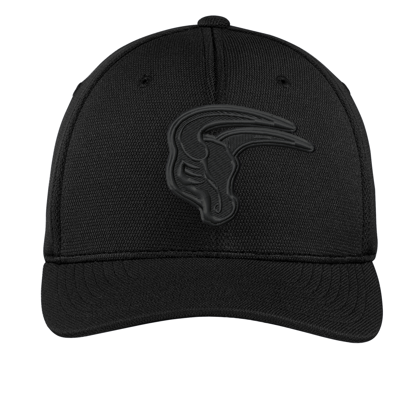 Mavs- Maverick Black on Black Embroidered Hat, 4 Style Options