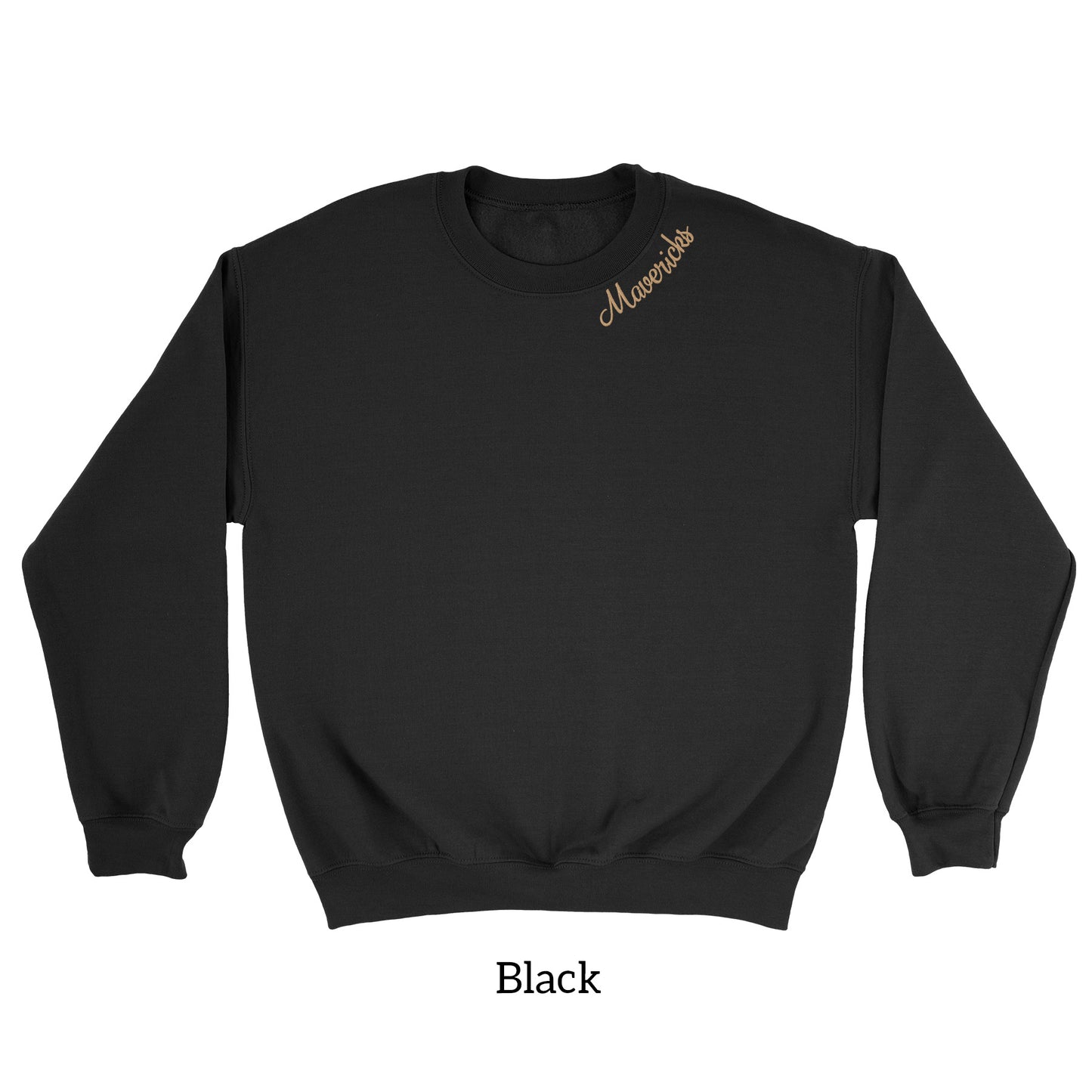 MSIS PTO-Mavericks Neckline Embroidered Blend Crewneck Sweatshirt (3 Color Options)