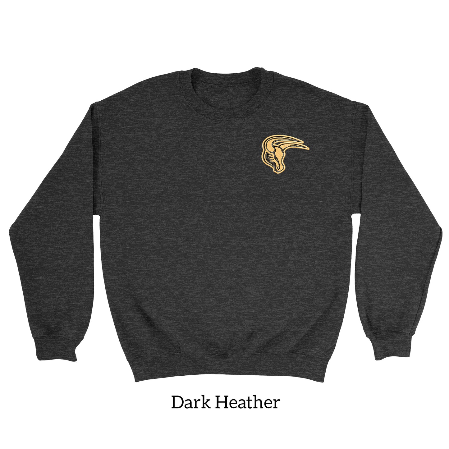 Mavs- Maverick Embroidered Blend Crewneck and Garment Dyed Sweatshirt