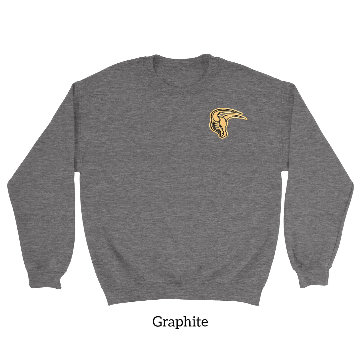Mavs- Maverick Embroidered Blend Crewneck and Garment Dyed Sweatshirt
