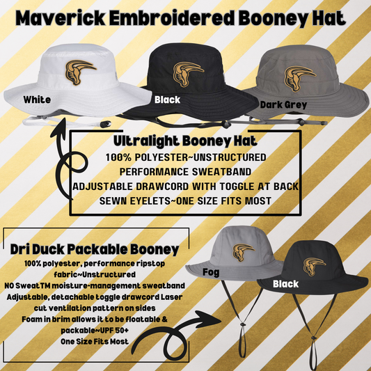 Mavs- Maverick Booney Hat, 2 Style Options, Multiple Colors