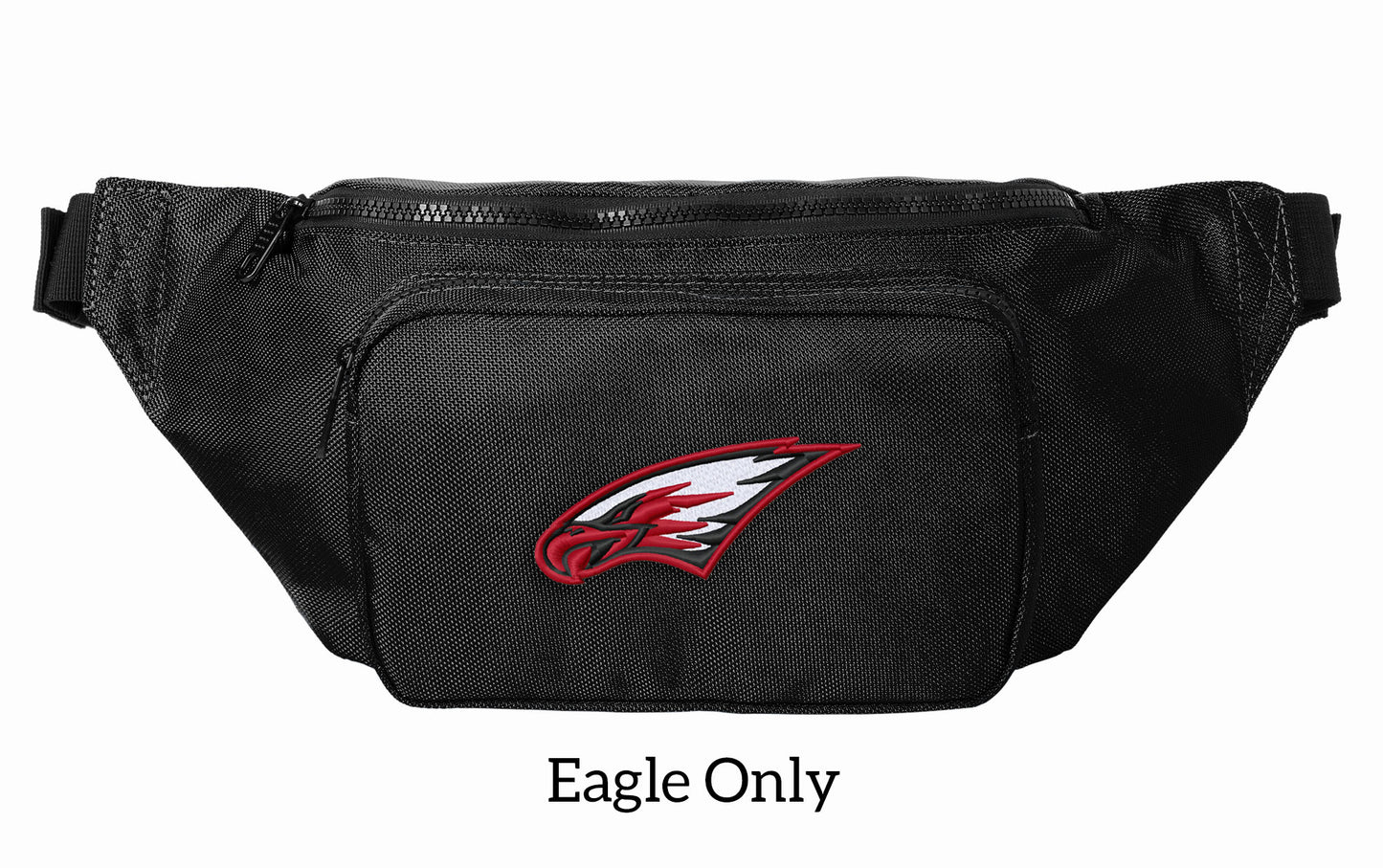 Maize Eagles Large Crossbody/Hip Pack with Embroidery Design, Personalize with your Name!