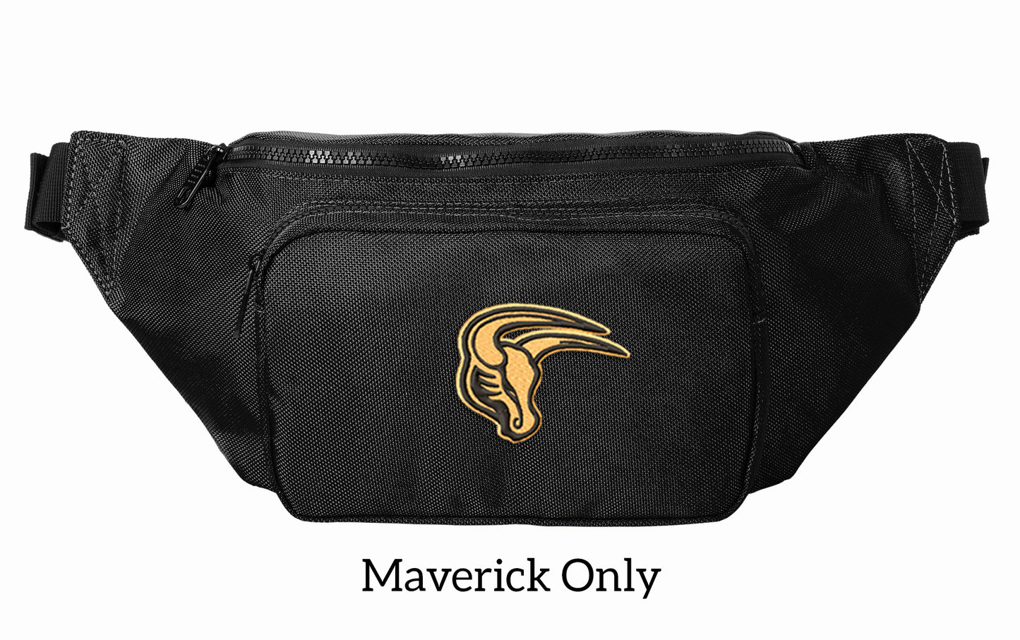 Maverick Large Crossbody/Hip Pack with Embroidery Design, Personalize with your Name!