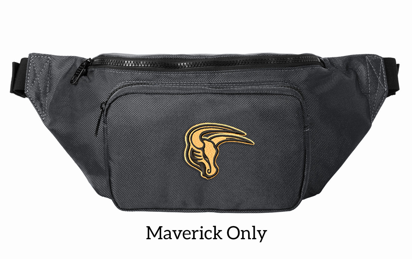 Maverick Large Crossbody/Hip Pack with Embroidery Design, Personalize with your Name!