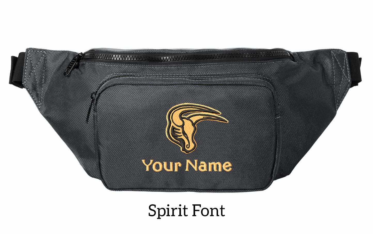MSIS PTO-Maverick Large Crossbody/Hip Pack with Embroidery Design, Personalize with your Name!