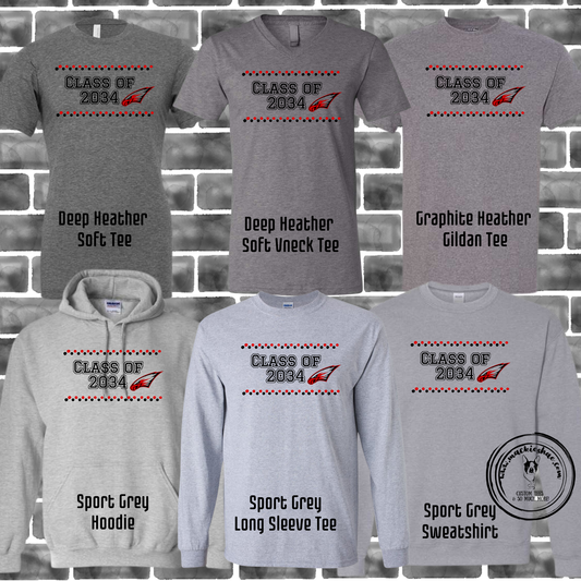 MIS- Class of 2034 Power Eagle Grey Gear