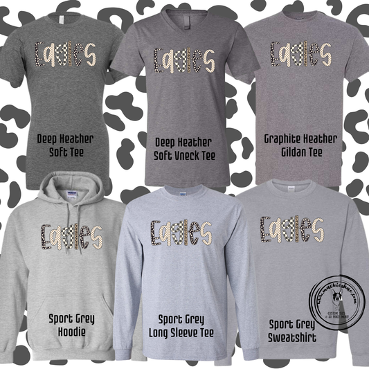 MIS- Eagles Leopard Checkered Grey Gear