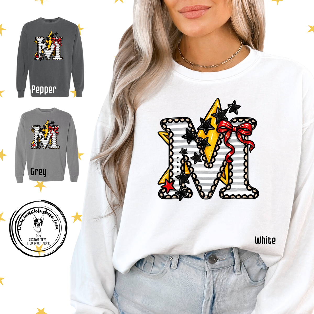 MIS- 2026-2027 Student Design Winner, M Star Comfort Colors Garment-Dyed Crewneck Sweatshirt
