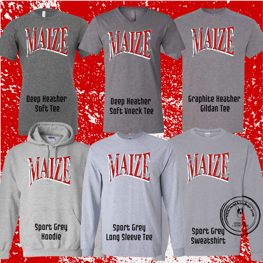 MIS- Maize Distressed Grey Gear