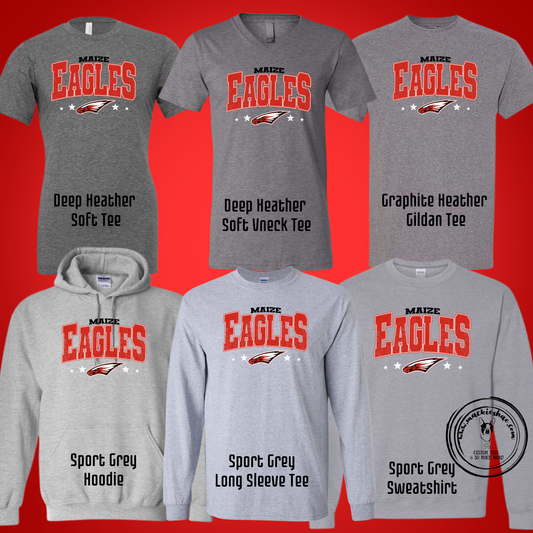 MIS- Maize Eagles with Power Eagle Stars Grey Gear