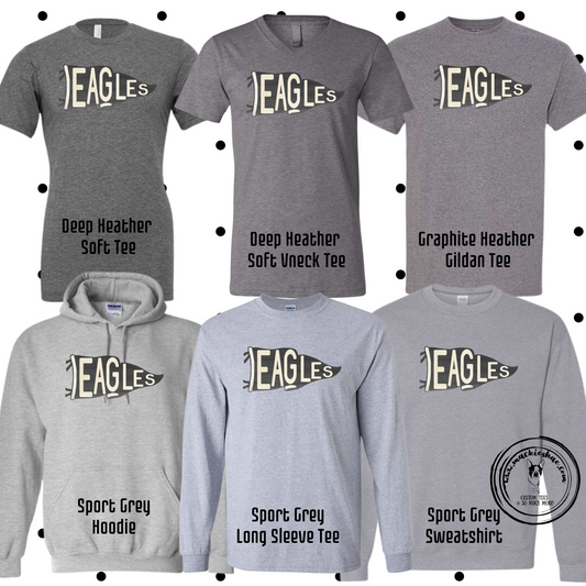 MMS- Eagles Pennant Grey Gear