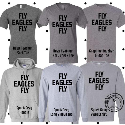 MMS- Fly Eagles Fly Grey Gear