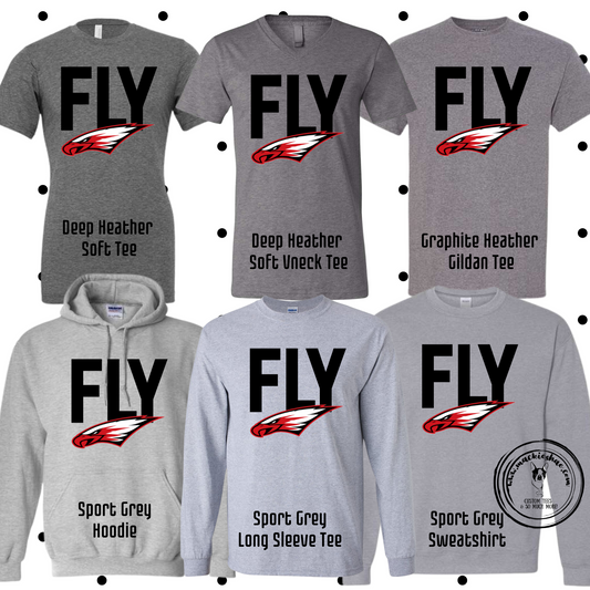 MMS- Fly with Power Eagle Grey Gear