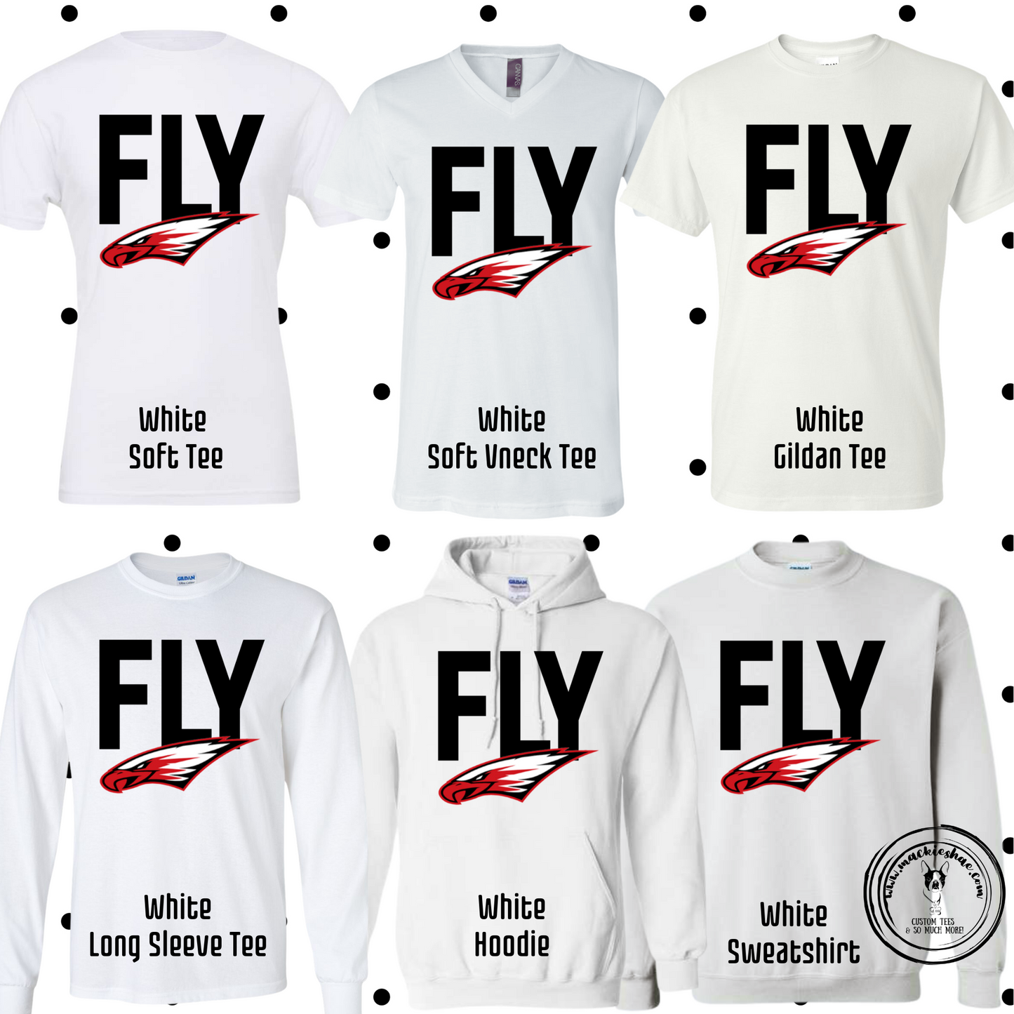 MMS- Fly with Power Eagle White Gear