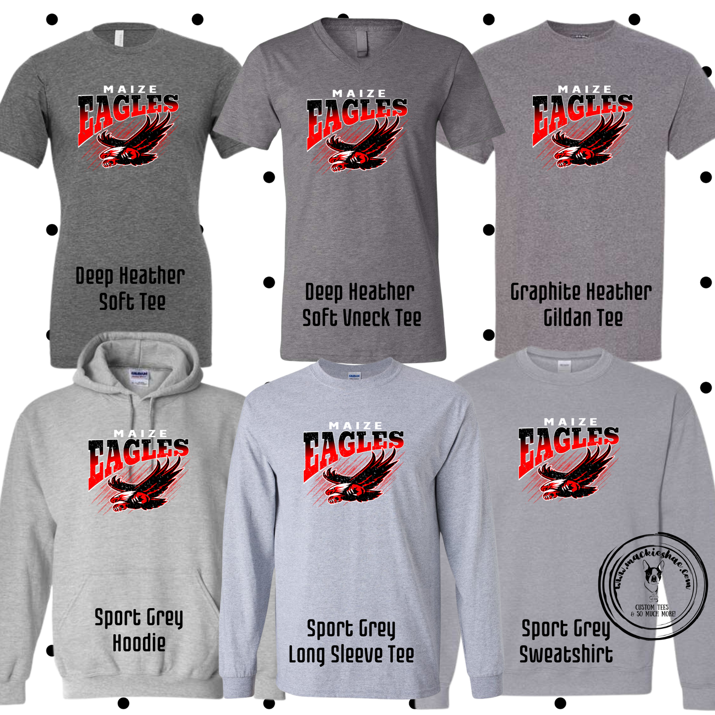 MMS- Maize Eagles with Flying Eagle Grey Gear