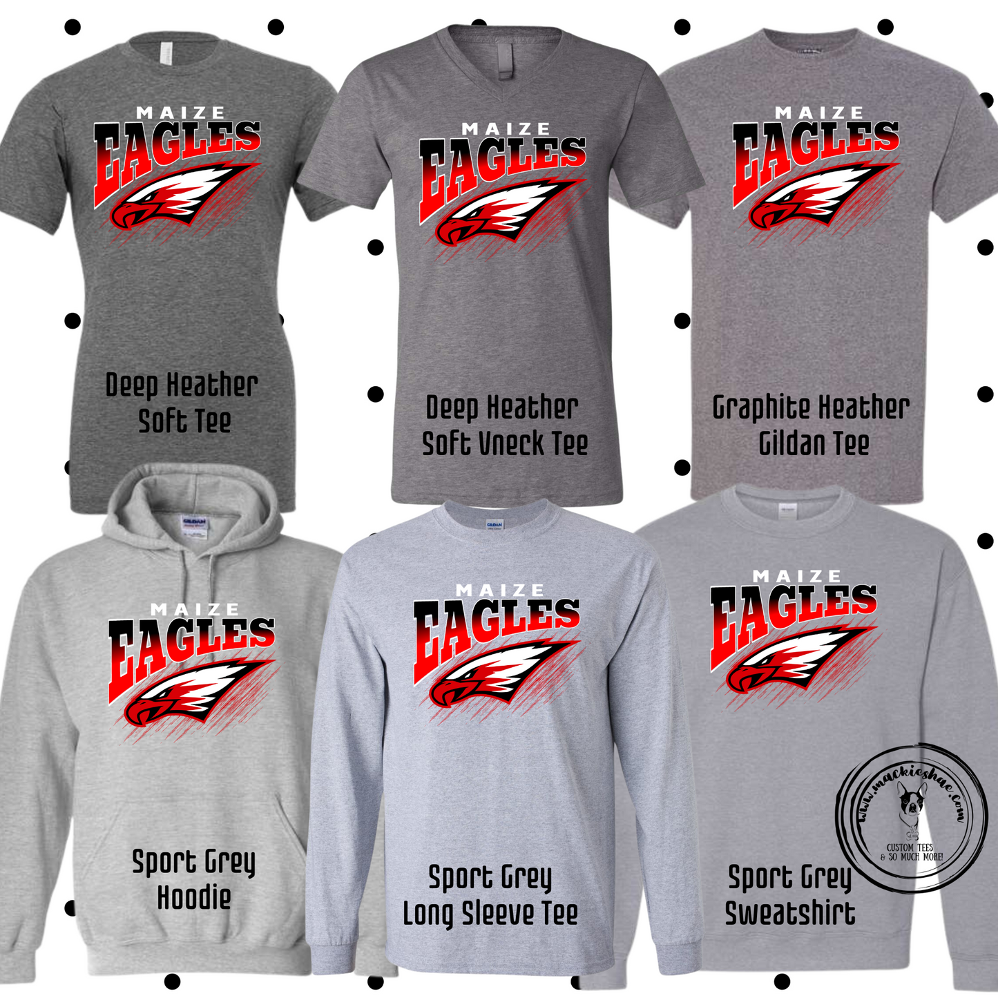 MMS- Maize Eagles with Power Eagle Grey Gear