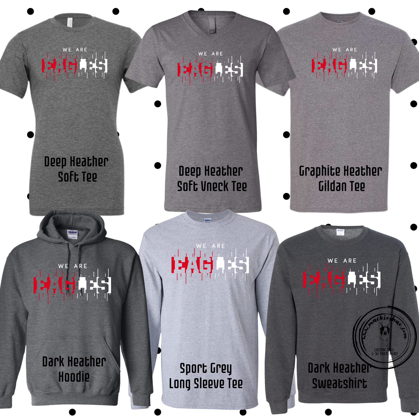 MMS- We are Eagles Grey Gear