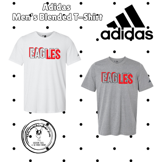 MMS- Eagles Overlay ADIDAS Men's Blended T-Shirt