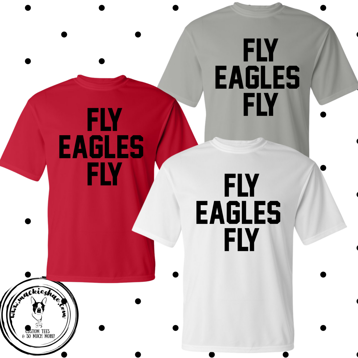 MMS- Fly Eagles Fly Performance Dri-Fit Tee