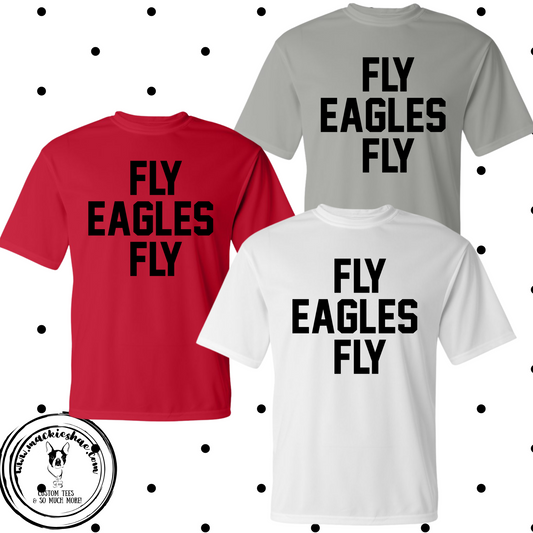 MMS- Fly Eagles Fly Performance Dri-Fit Tee
