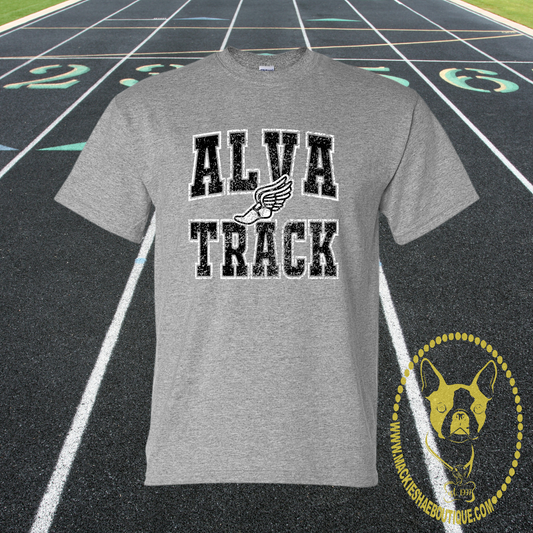 Alva Track Custom Shirt for Kids and Adults, Get any Team, Colors, Shirt Style
