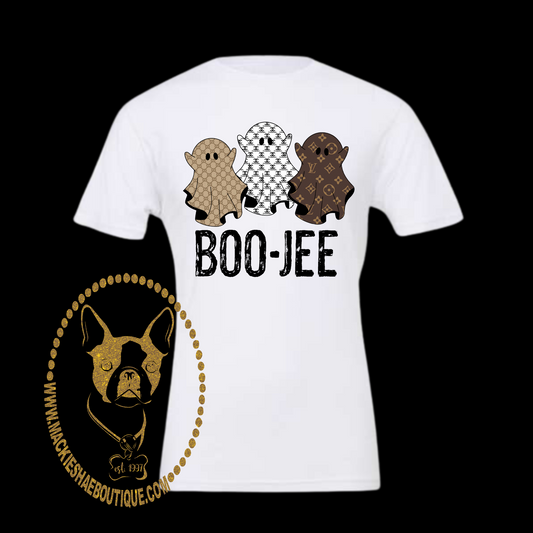 Boo-Jee Ghosts Custom Shirt for Kids and Adults, Soft Short Sleeve