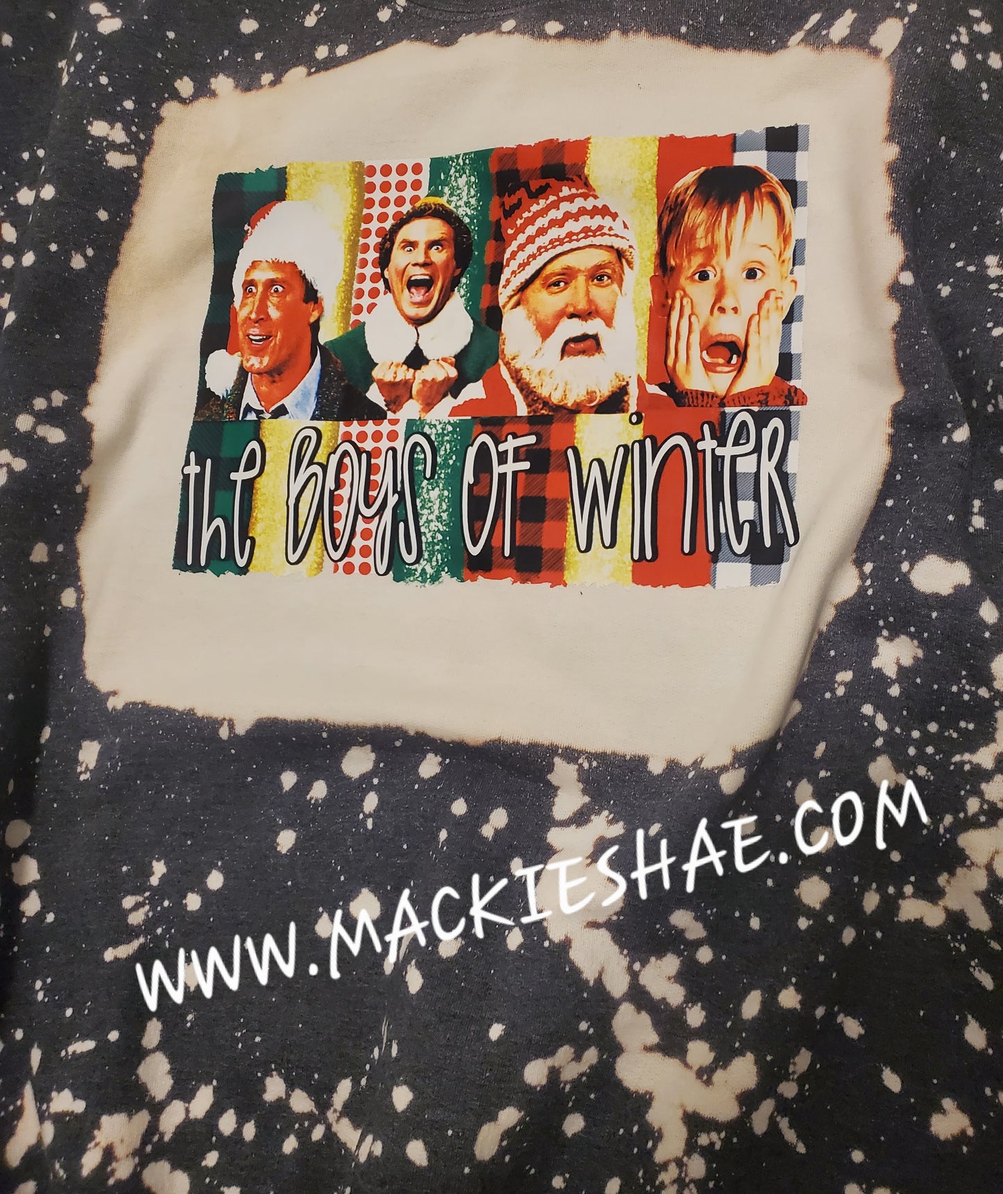 The Boys of Winter Custom Shirt, Bleached Sweatshirt