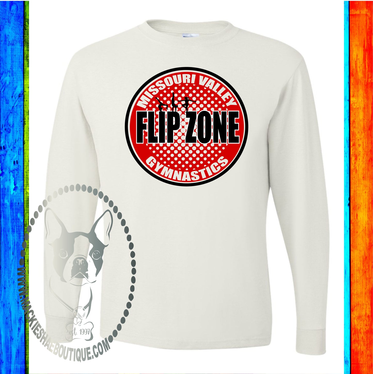 Flip Zone Gymnastics Missouri Valley Custom Shirt, Long Sleeve Tee for Kids and Adult