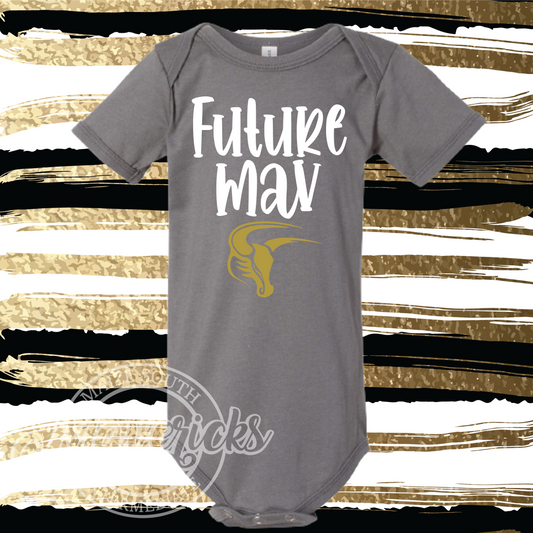Future Mav Custom Shirt for Kids, Baby One-Piece (7 Color Options)