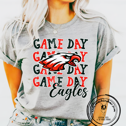 Eagles Game Day Custom Shirt for Kids and Adults, Soft Short Sleeve