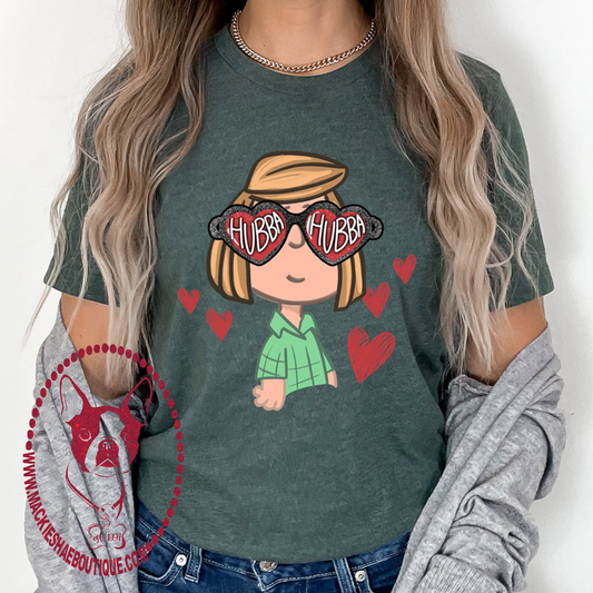 Hubba Hubba Custom Shirt for Youth and Adults, Soft Short Sleeve