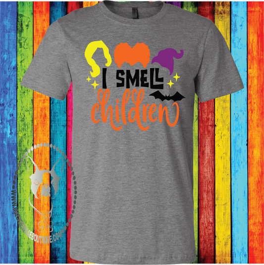 I Smell Children Custom Shirt, Soft Short Sleeve Tee