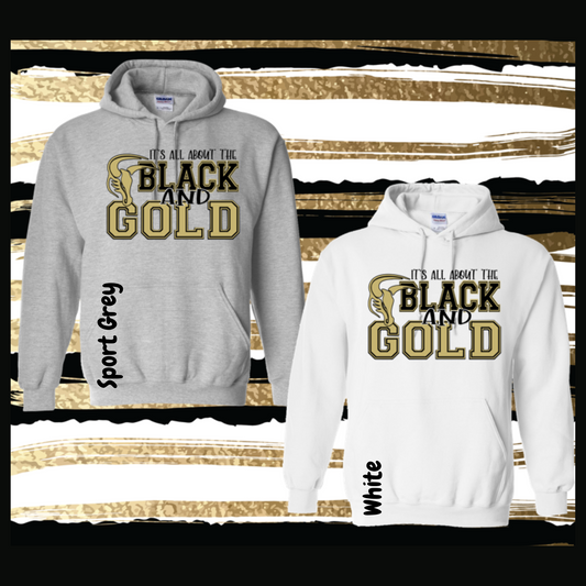 Mavs- It's All About the Black & Gold Hoodie for Youth and Adults***RETIRING DESIGN