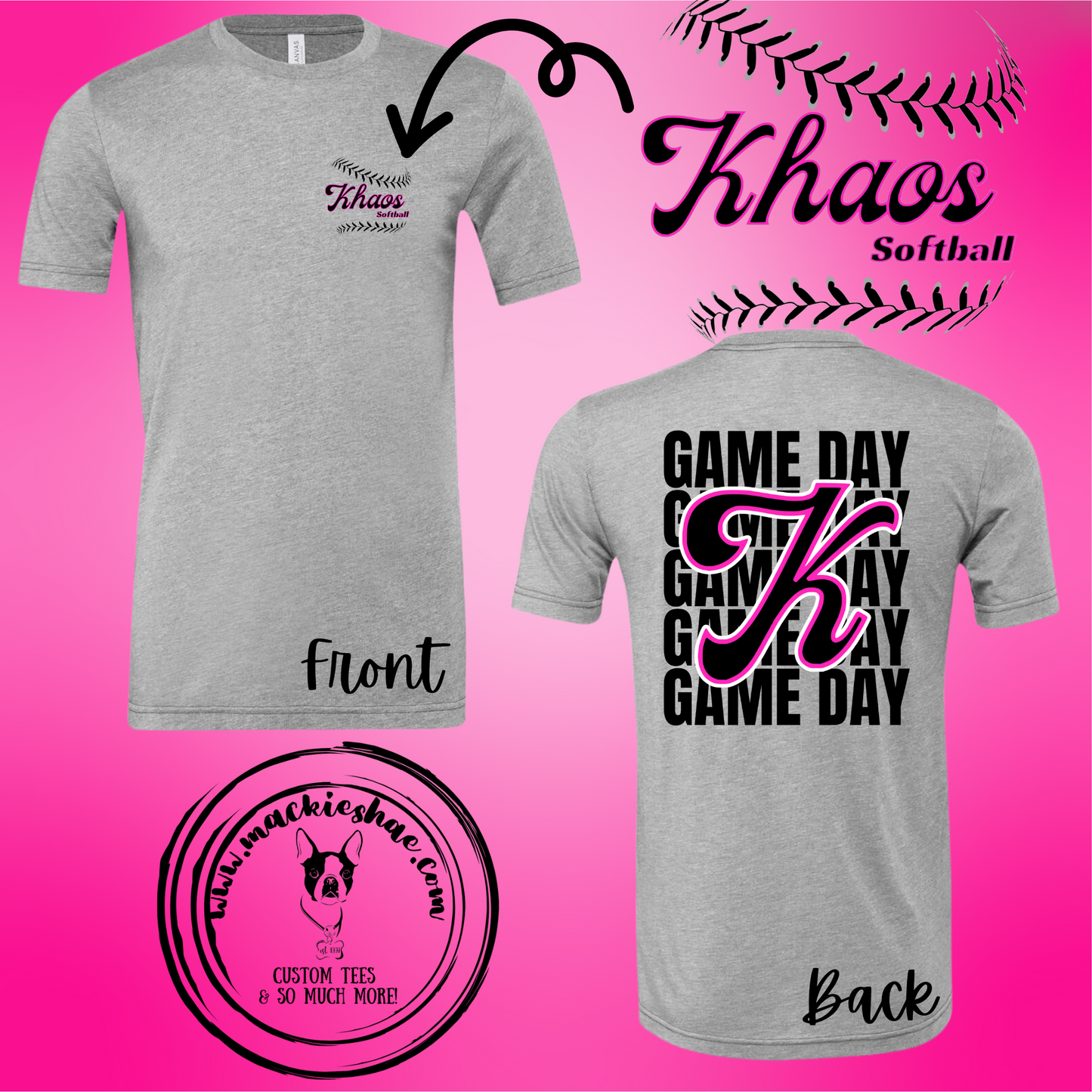 Khaos- Khaos Game Day Soft Tee