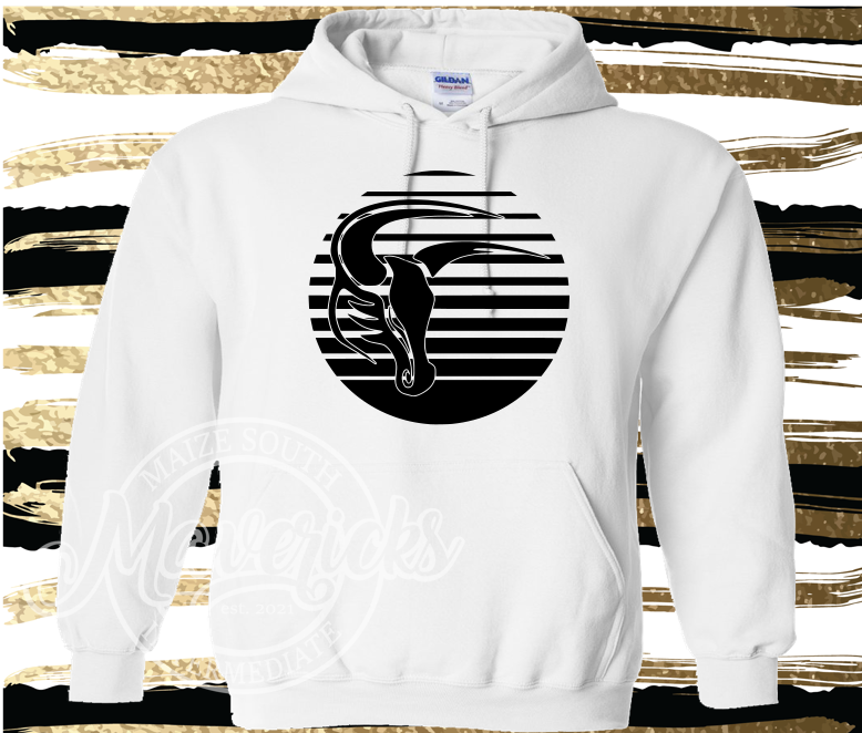 MSIS PTO-Maverick Circle Stripes Hoodie for Youth and Adults