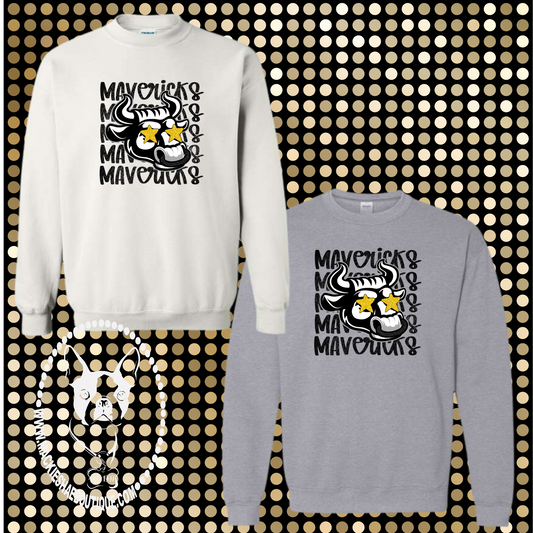 MSIS PTO-Preppy Maverick Crewneck Sweatshirt for Youth and Adults