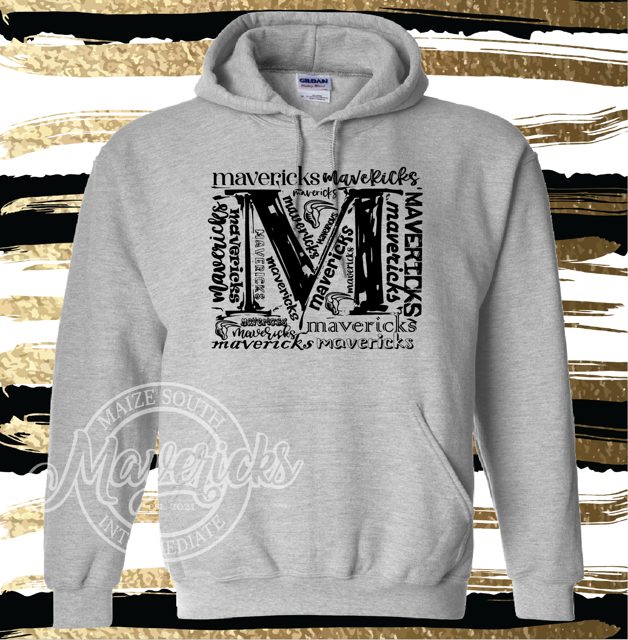 MSIS PTO-M Mavericks Hoodie for Youth and Adults