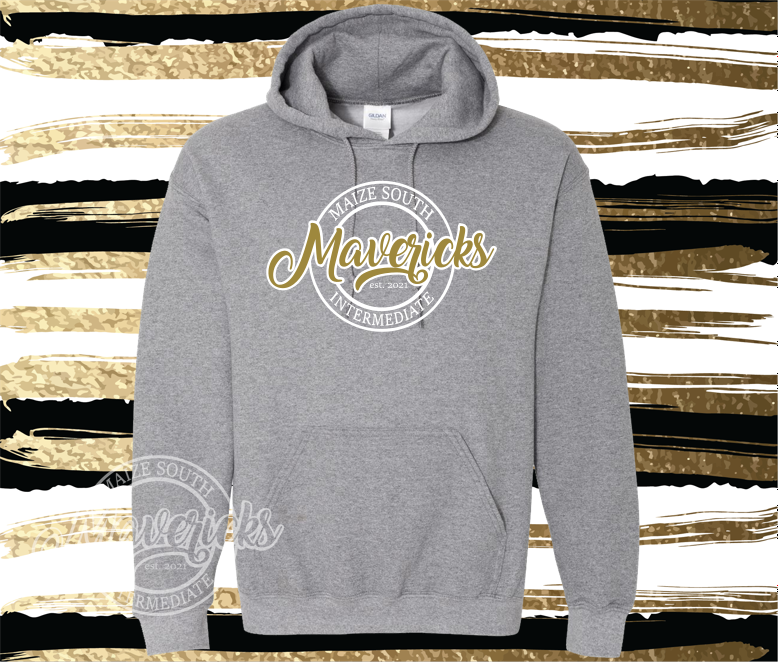 MSIS PTO- Maize South Intermediate Circle Est 2021 Hoodie for Youth and Adult
