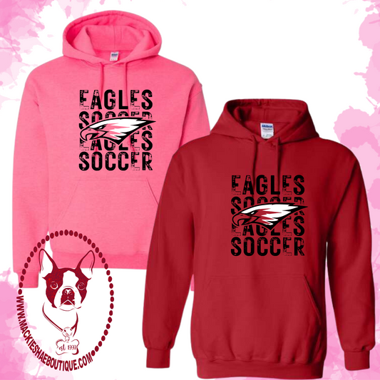 MHS Soccer-Eagles Soccer Hoodie for Youth and Adults