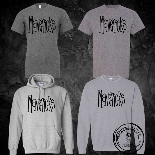 Mavericks Fun Gear for Youth and Adults (5 Shirt Options)