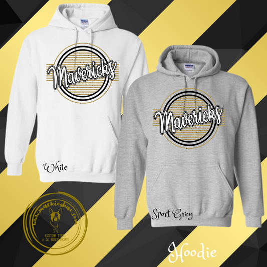 Mavericks Circle Stripes Custom Shirt, Hoodie