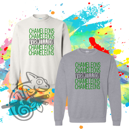 VES-Chameleons Chameleons...  Crewneck Sweatshirt for Youth and Adults